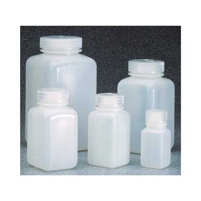 Bottle, Square, HDPE, WM, 1000mL, 50/cs