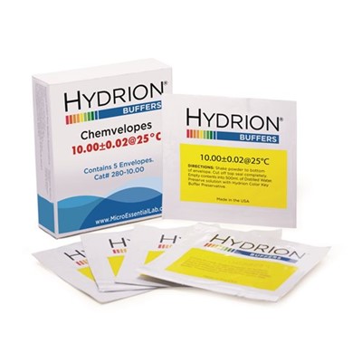 Hydrion Buffer Chemvelope pH 10