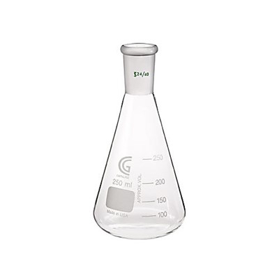 Erlenmeyer Flask 24/40 Outer Joint 250mL